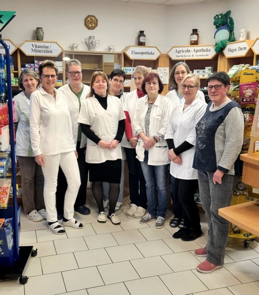 Das Team der Agricola Apotheke in 09119 Chemnitz